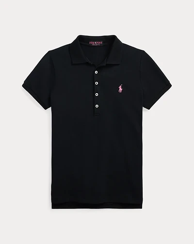 Pink Pony Slim Fit Stretch Polo Shirt