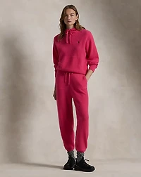 Pink Pony Washable Cashmere Hoodie
