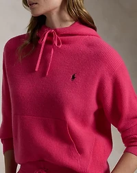 Pink Pony Washable Cashmere Hoodie
