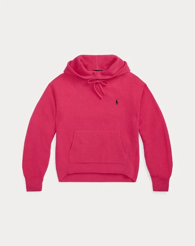 Pink Pony Washable Cashmere Hoodie
