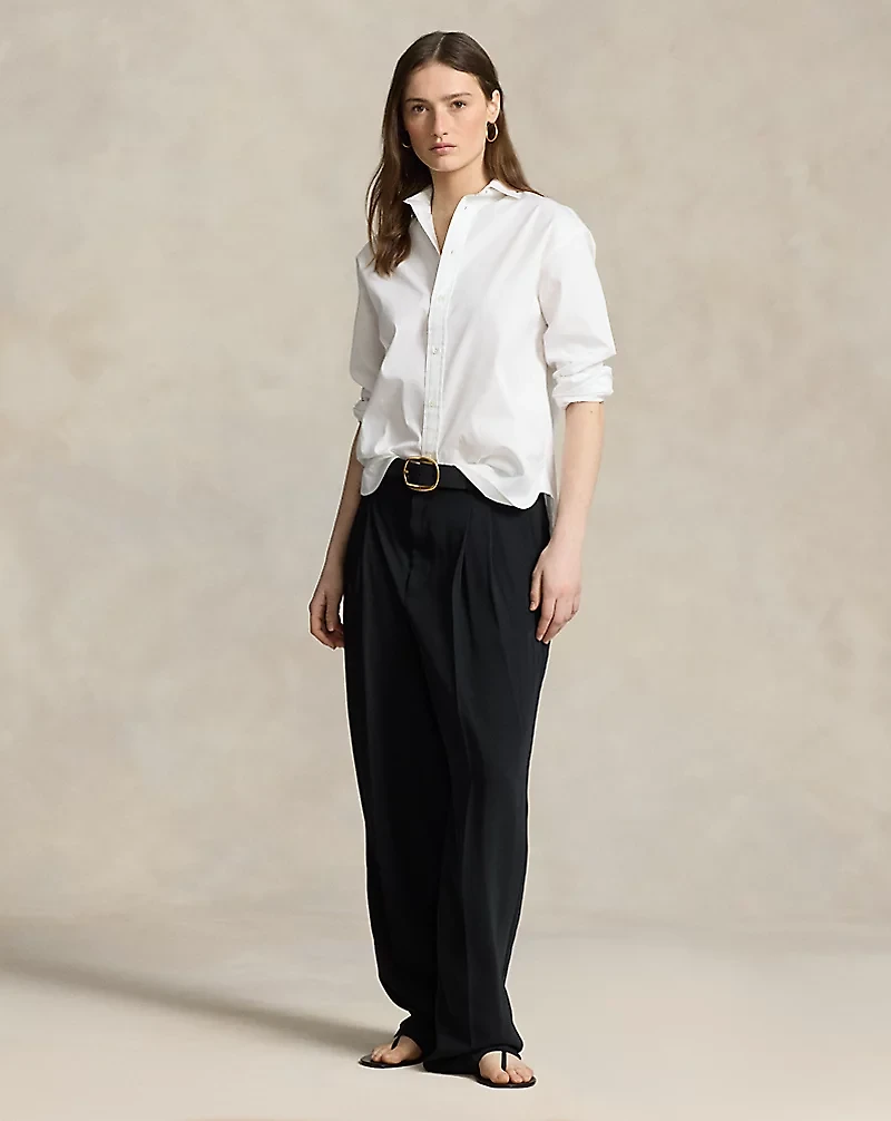Relaxed Fit Cotton Shirt