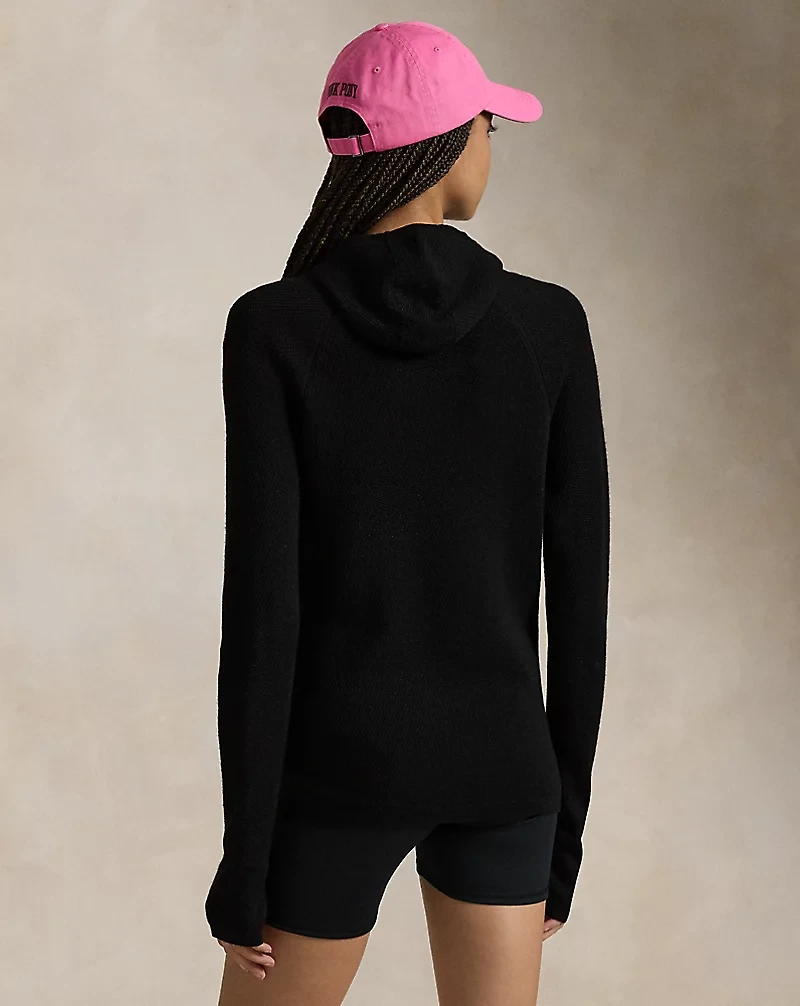 Pink Pony Worsted Wool Snood Pullover