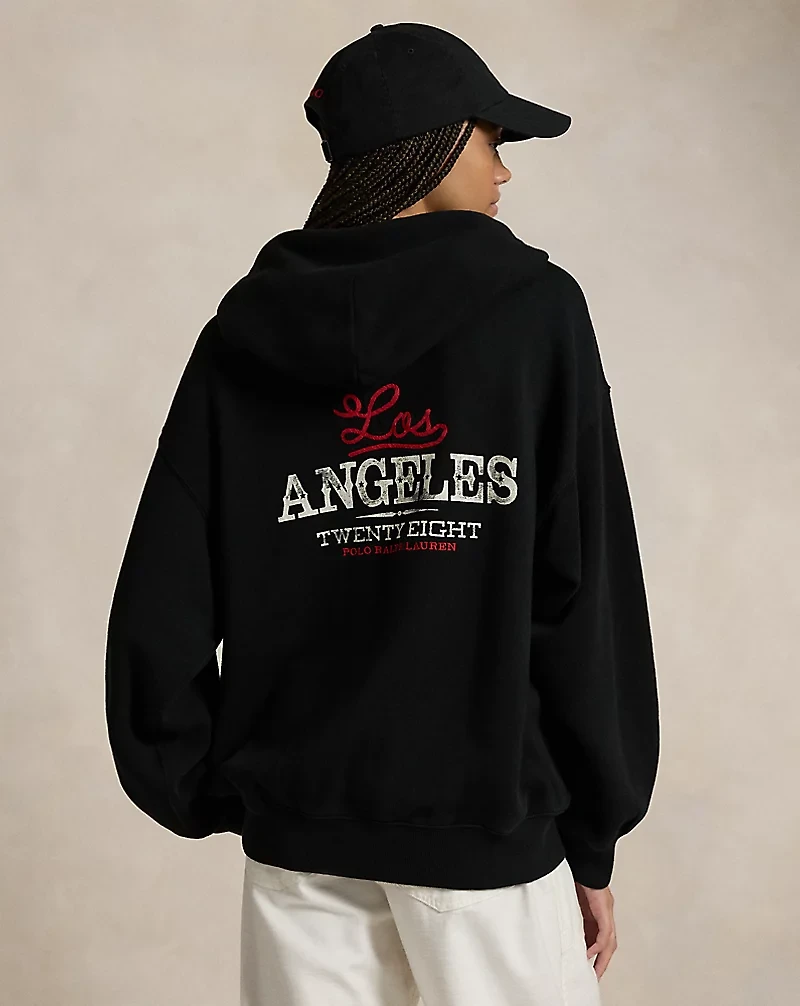 LA28 Olympic Oversize Zip Hoodie