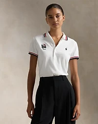 LA28 Paralympic Mesh Polo Shirt