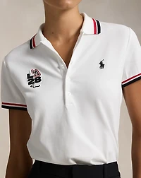 LA28 Paralympic Mesh Polo Shirt