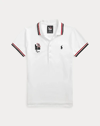 LA28 Paralympic Mesh Polo Shirt