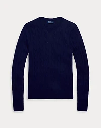 Cable-Knit Crewneck Sweater