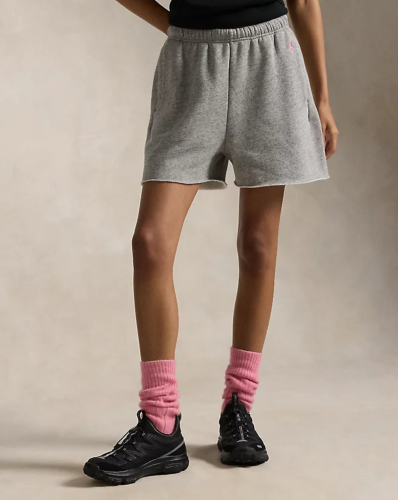 Pink Pony Fleece Short