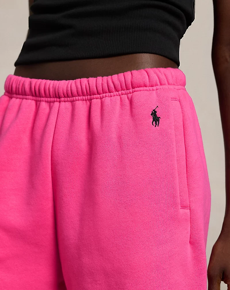 Pink Pony Fleece Short