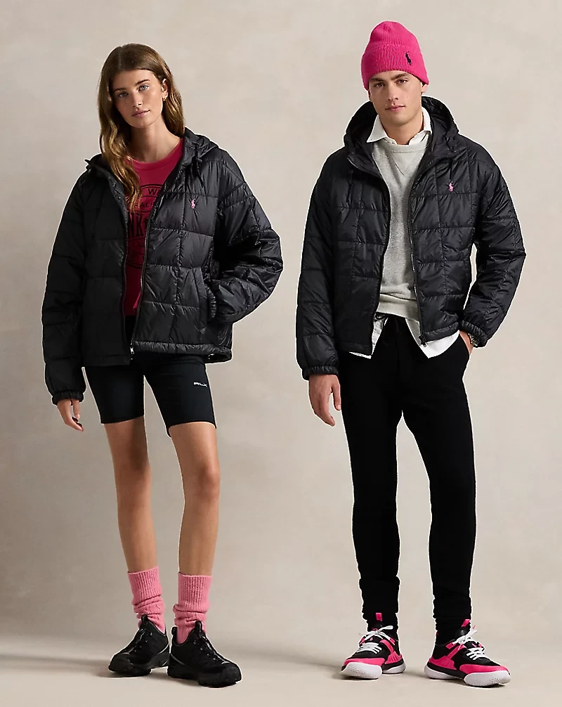 Pink Pony Insulated Hooded Jacket