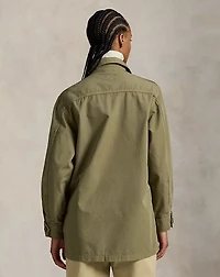 Cotton Canvas Utility Jacket