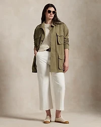 Cotton Canvas Utility Jacket