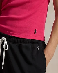 Pink Pony Ribbed Cotton Tank