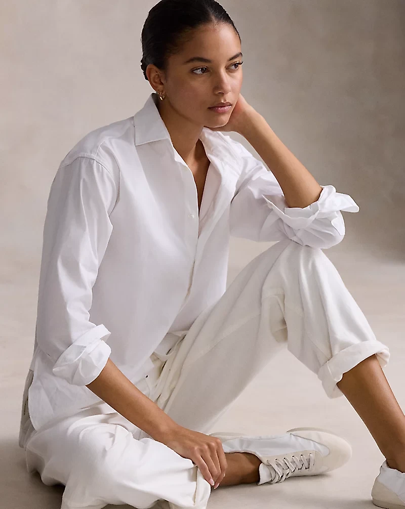 Relaxed Fit Cotton Shirt