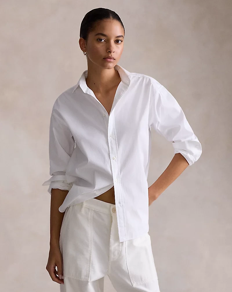 Relaxed Fit Cotton Shirt