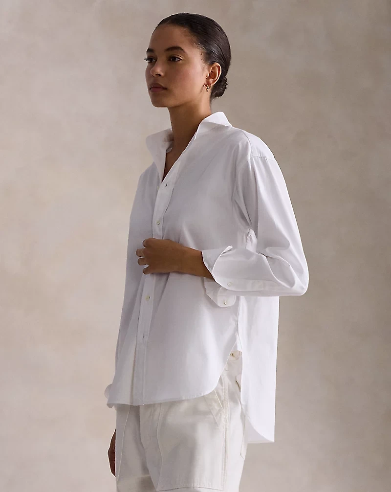 Relaxed Fit Cotton Shirt