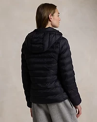 Water-Resistant Packable Hooded Jacket