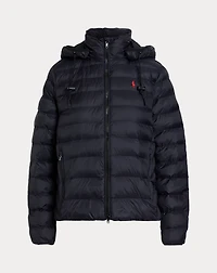 Water-Resistant Packable Hooded Jacket
