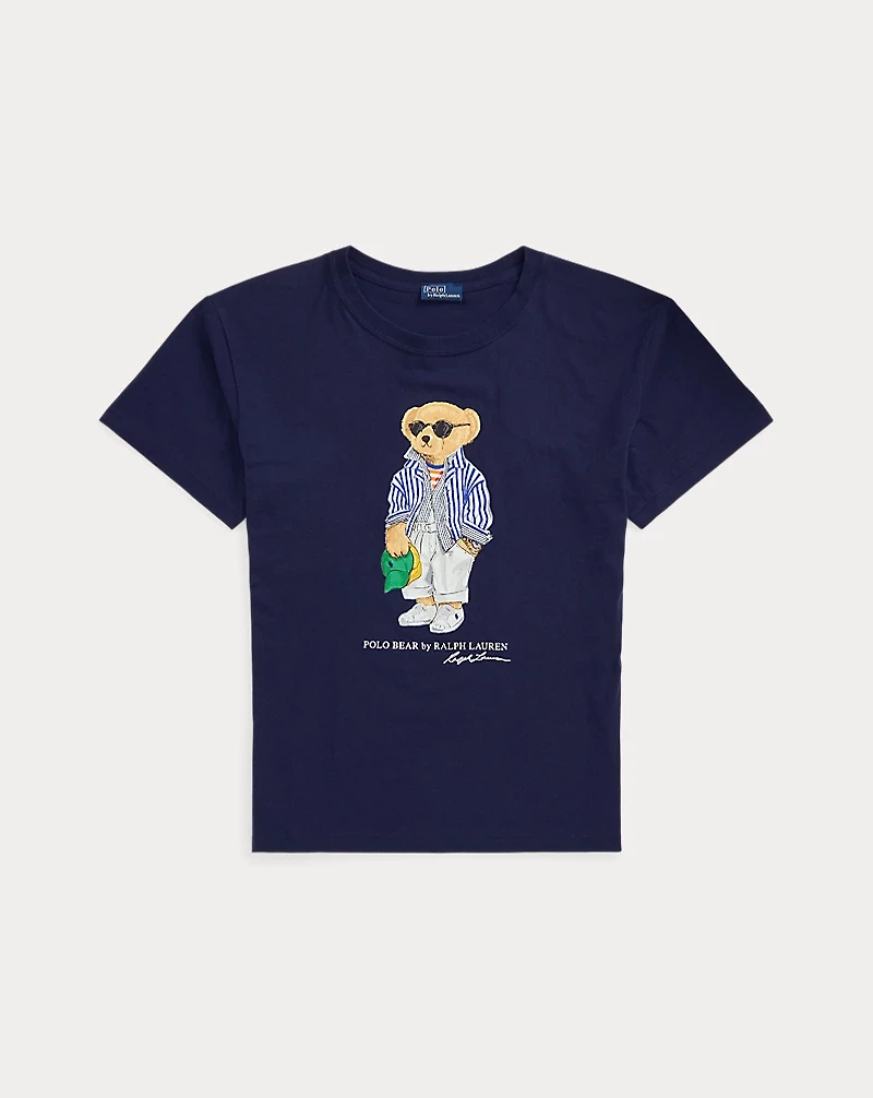 Polo Bear Cotton Jersey Tee