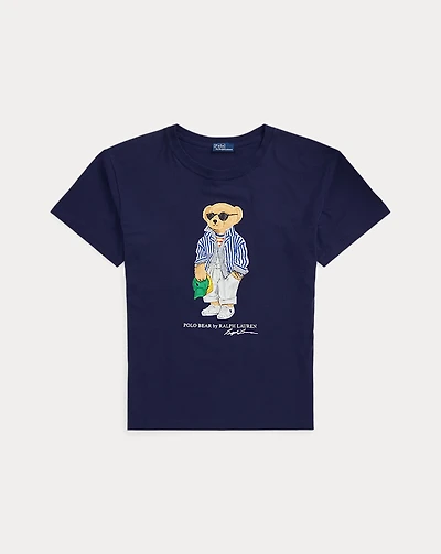 Polo Bear Cotton Jersey Tee
