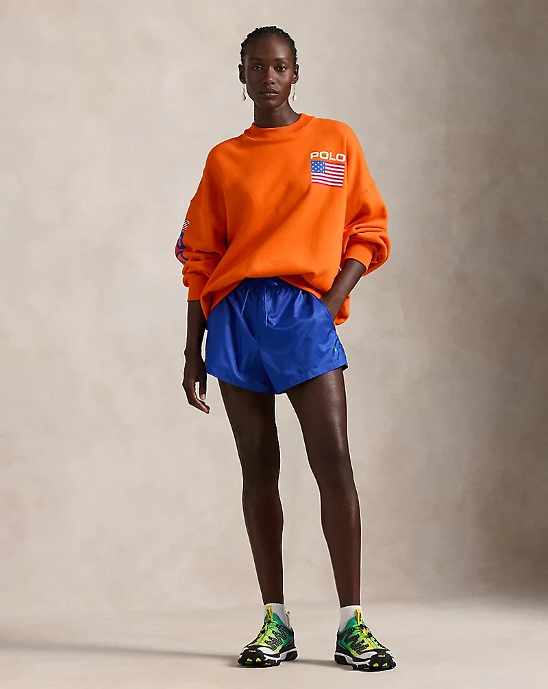 Flag Logo Fleece Crewneck