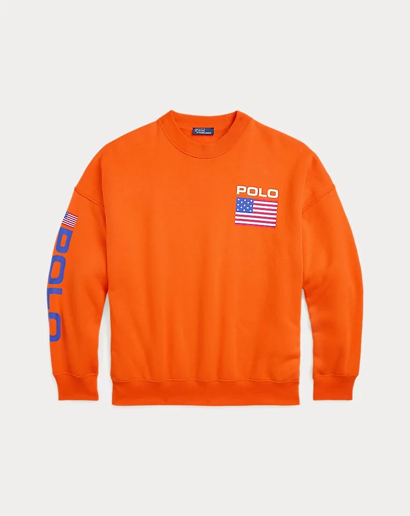 Flag Logo Fleece Crewneck