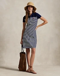 Striped Polo Shirtdress