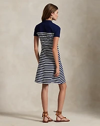 Striped Polo Shirtdress