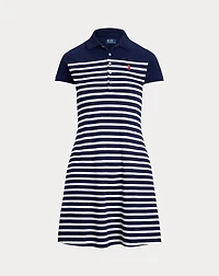 Striped Polo Shirtdress