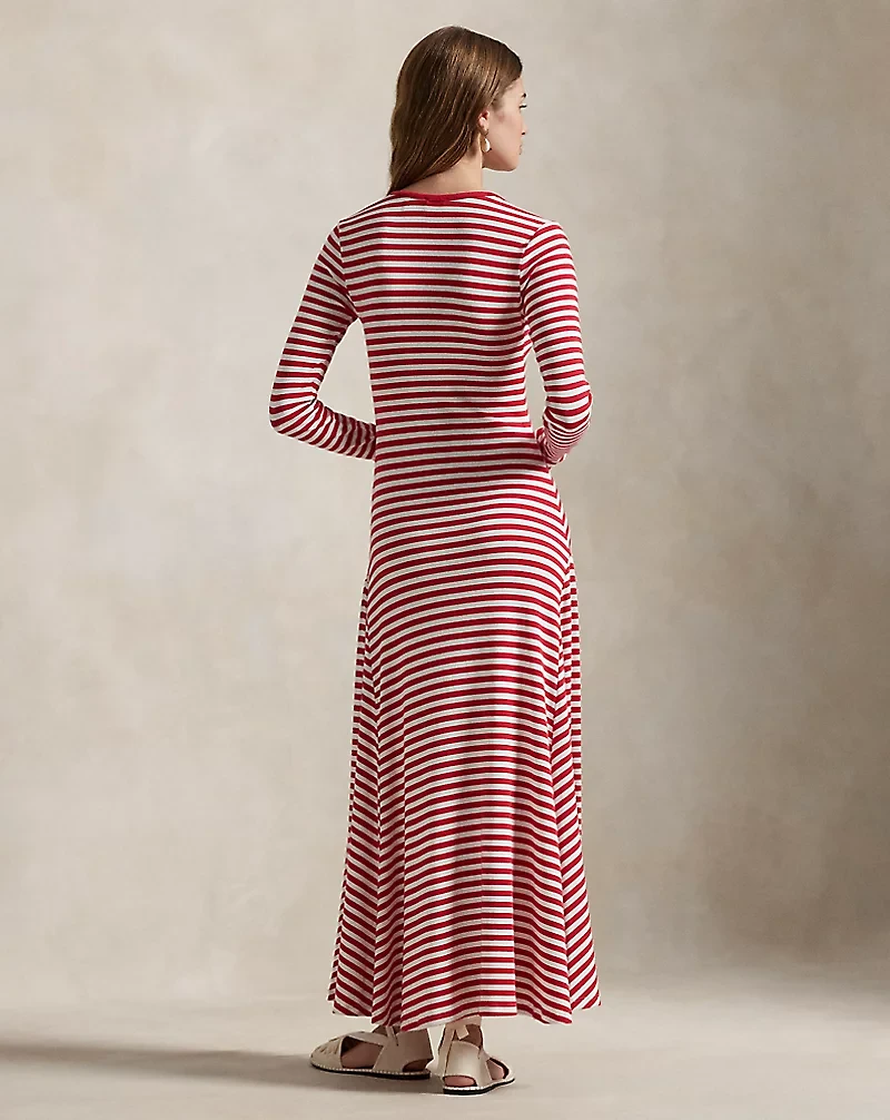 Striped Scoopneck Dress