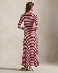 Striped Scoopneck Dress