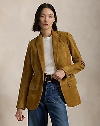 Lamb-Suede Blazer