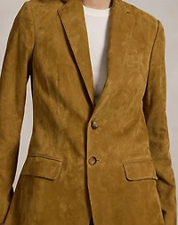 Lamb-Suede Blazer