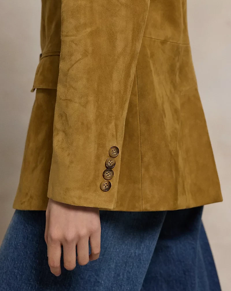 Lamb-Suede Blazer