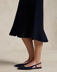 Flared Knit Skirt