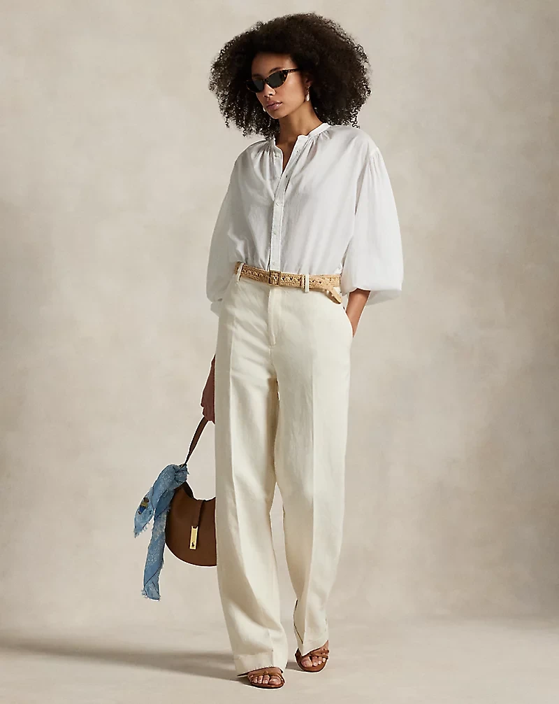 Hemp Relaxed Straight Pant