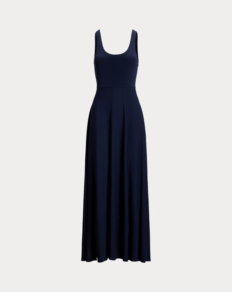 Scoopneck Jersey Dress