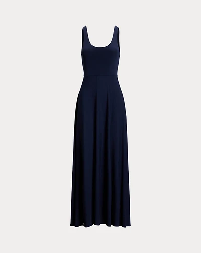 Scoopneck Jersey Dress