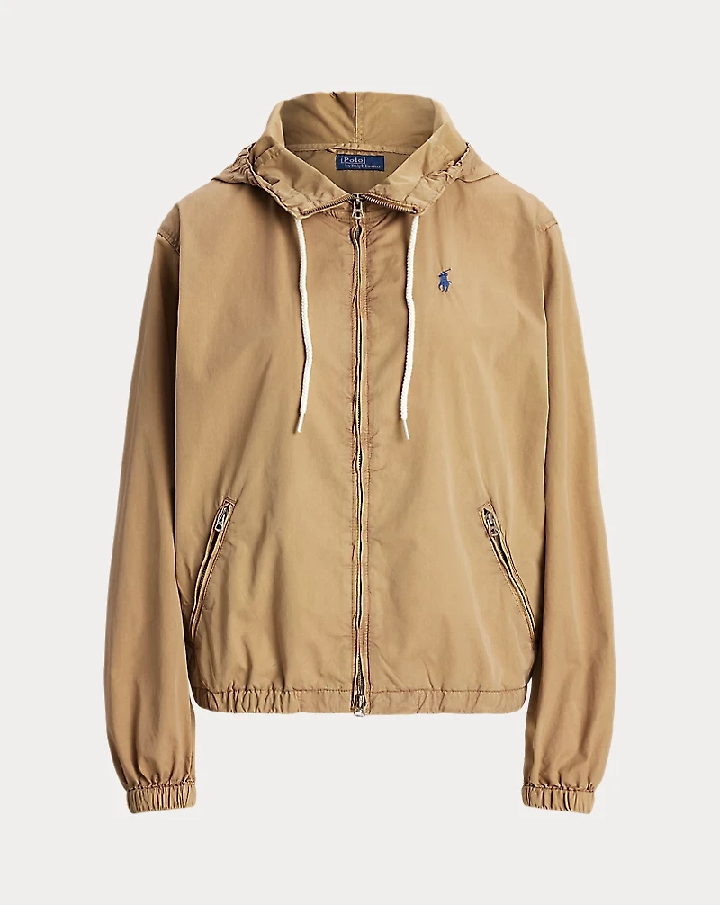 Twill Hooded Jacket