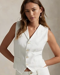 Linen Vest