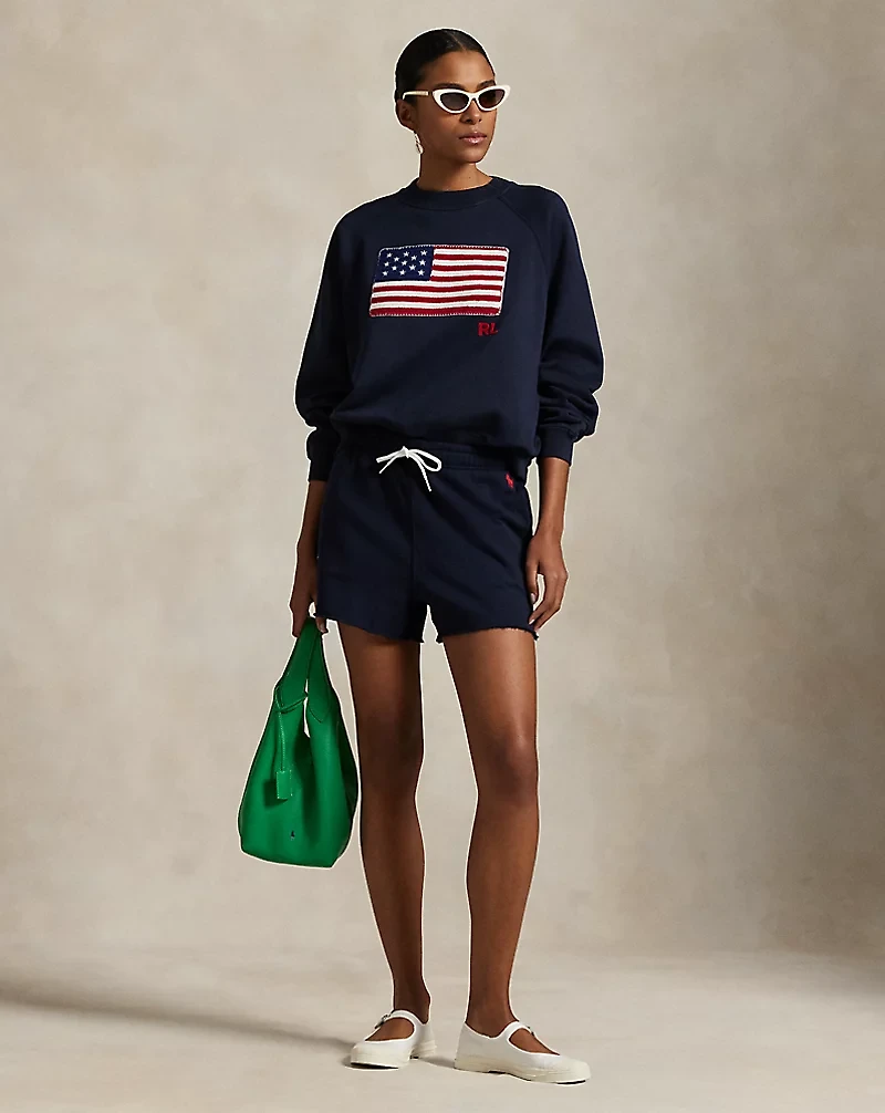 Logo Flag French Terry Crewneck