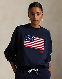 Logo Flag French Terry Crewneck