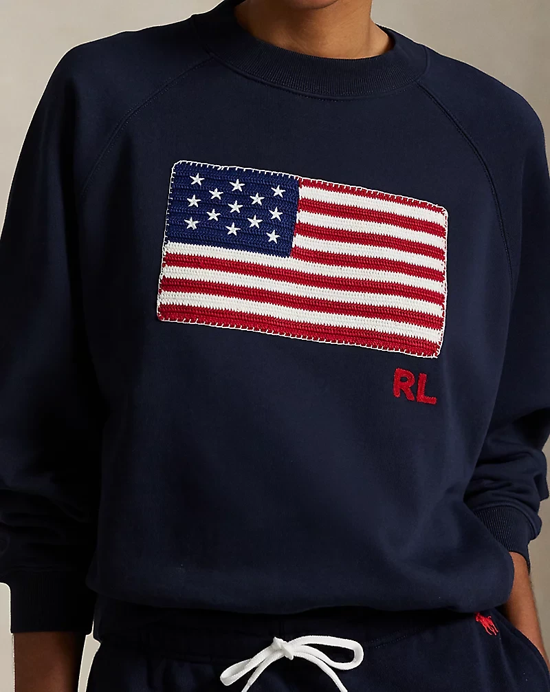 Logo Flag French Terry Crewneck