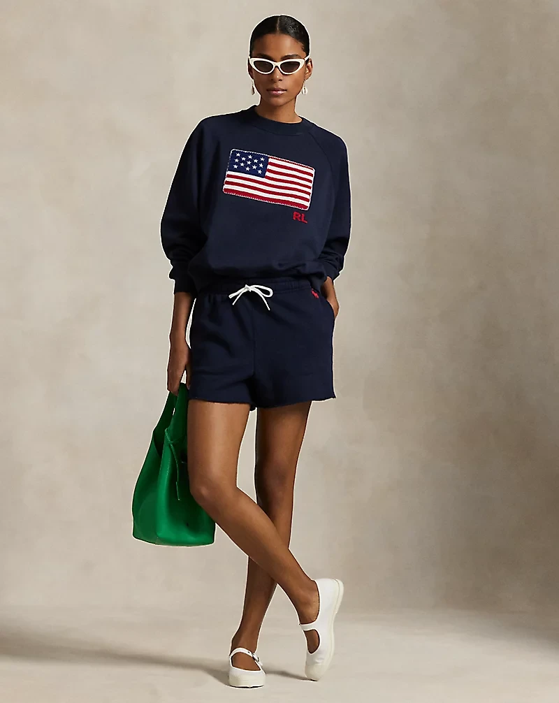 Lightweight Fleece Drawstring Short