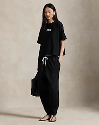Logo Cotton Jersey Crewneck Tee