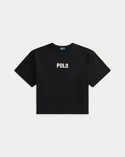 Logo Cotton Jersey Crewneck Tee