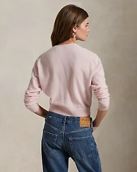 Featherweight Cashmere-Blend Cardigan