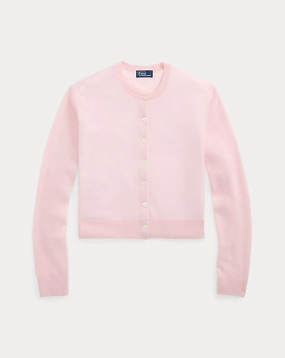 Featherweight Cashmere-Blend Cardigan