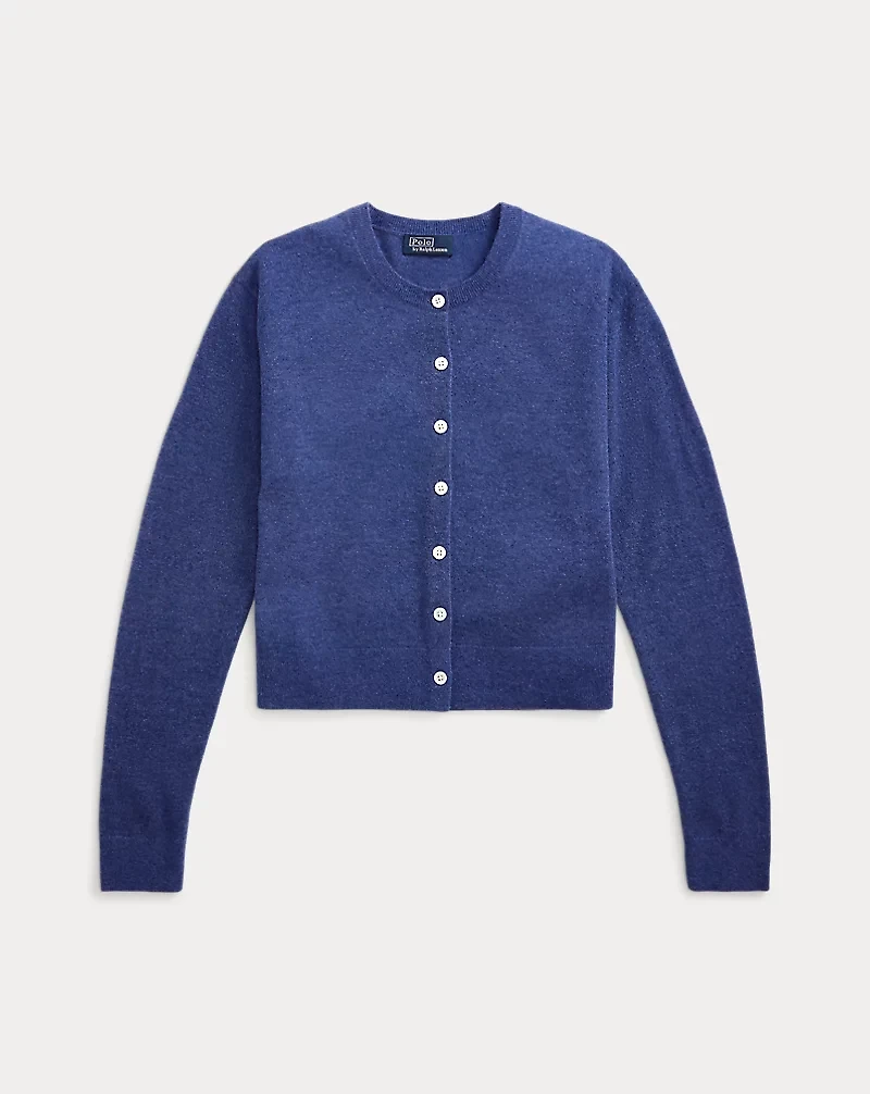 Featherweight Cashmere-Blend Cardigan