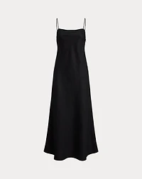 Linen Sleeveless A-Line Dress